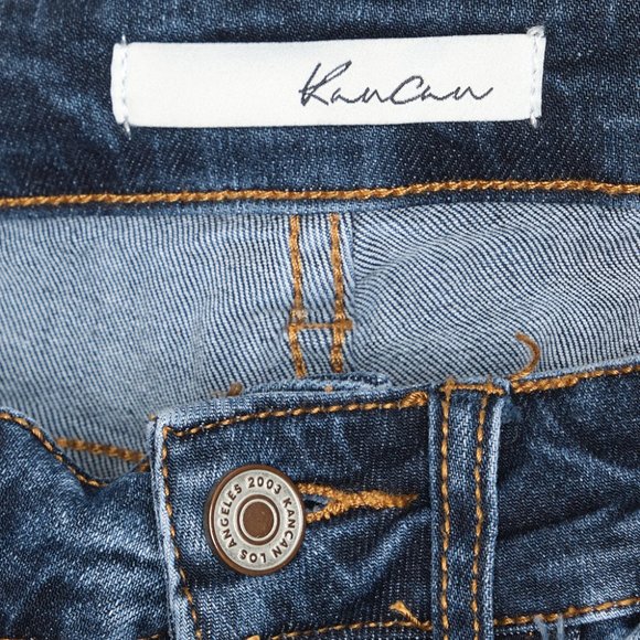 Kancan Distressed Skinny Jean 25 - Picture 6 of 8